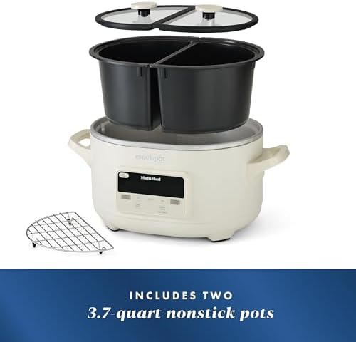Crock-Pot MultiMeal Multicooker with Programmable Slow Cooker 8KDM