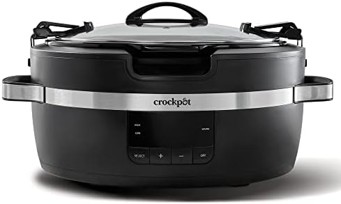 Crock-Pot Thermoshield 6 Quart Slow Cooker with Carry Handles 6TLA