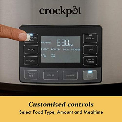 Crock-Pot MyTime 6 Quart Programmable Slow Cooker AMQ7