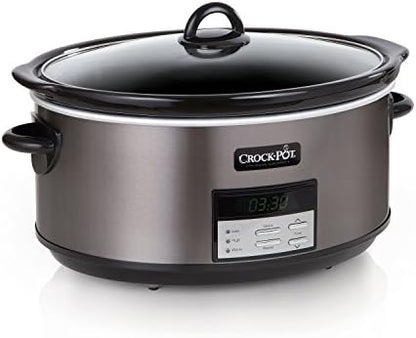 Crock-Pot 8 Quart Programmable Slow Cooker with Auto Warm 878Y
