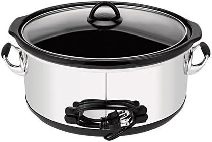 Crock-Pot 7 Quart Programmable Slow Cooker – Polished Platinum RGQ4