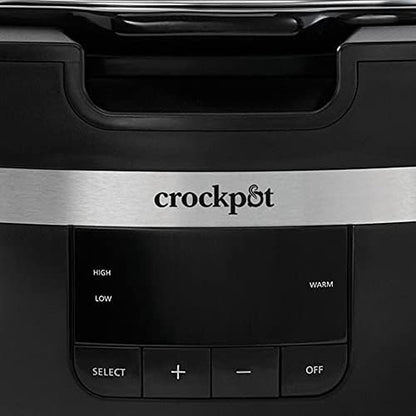 Crock-Pot Thermoshield 6 Quart Slow Cooker with Carry Handles 6TLA