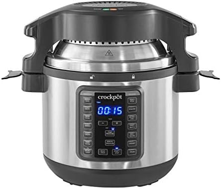 Crock-Pot Express Crisp 8 Quart 10-in-1 Pressure Cooker 9691