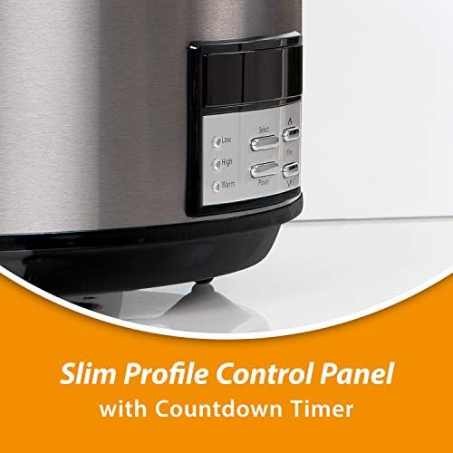 Crock-Pot 8 Quart Programmable Slow Cooker with Auto Warm 878Y