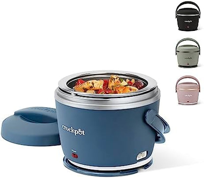 Crock-Pot Electric Lunch Box Food Warmer 20oz – Faded Blue ZS8V