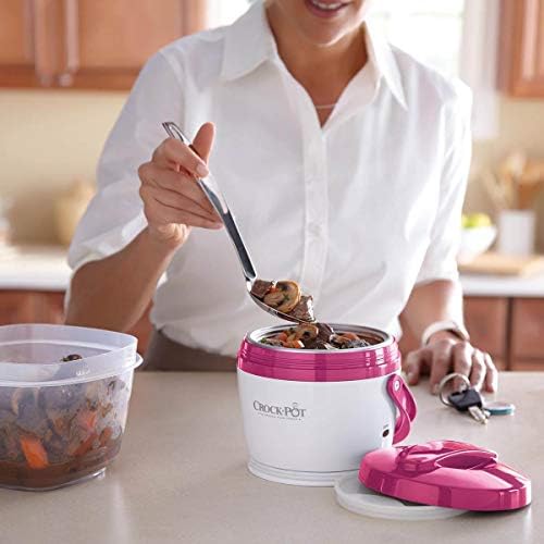 Crock-Pot Lunch Crock Portable Food Warmer 20oz – Pink TLT8