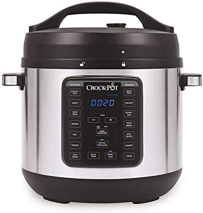 Crock-Pot 8 Quart Express Crock Multi-Use Pressure Cooker 3EWQ