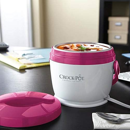 Crock-Pot Lunch Crock Portable Food Warmer 20oz – Pink TLT8