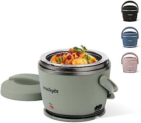 Crock-Pot Portable Electric Lunch Box Food Warmer – Green 53IA