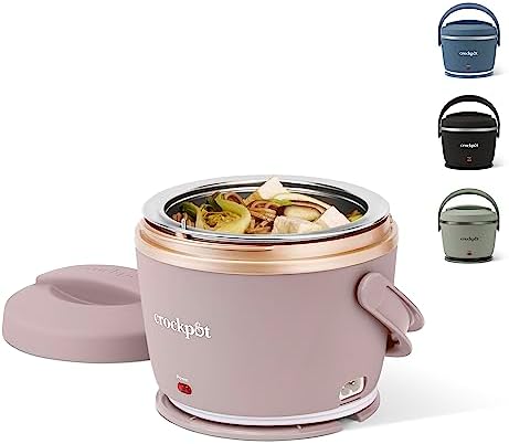 Crock-Pot Electric Lunch Box Food Warmer 20oz – Blush Pink XJIB