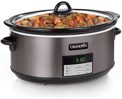 Crock-Pot 8 Quart Programmable Slow Cooker with Auto Warm 878Y