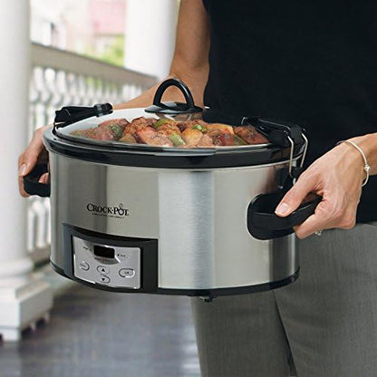 Crock-Pot Cook & Carry 6 Quart Programmable Slow Cooker CVCM
