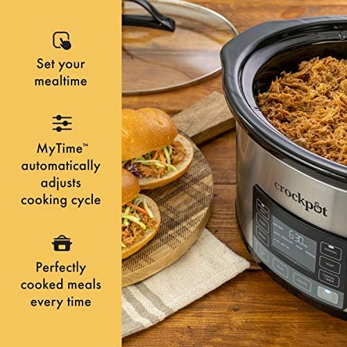 Crock-Pot MyTime 6 Quart Programmable Slow Cooker AMQ7
