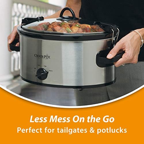 Crock-Pot Cook & Carry 6 Quart Portable Slow Cooker ASP0