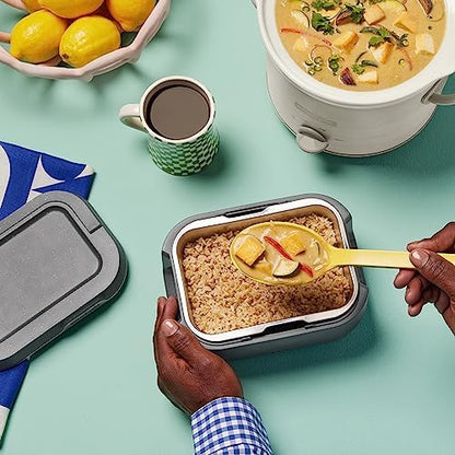 Crock-Pot Portable Electric Lunch Box Food Warmer 28oz DQ6H