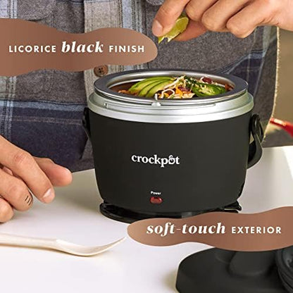 Crock-Pot Electric Lunch Box Food Warmer 20oz – Black EWOO