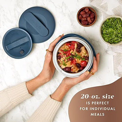 Crock-Pot Electric Lunch Box Food Warmer 20oz – Faded Blue ZS8V