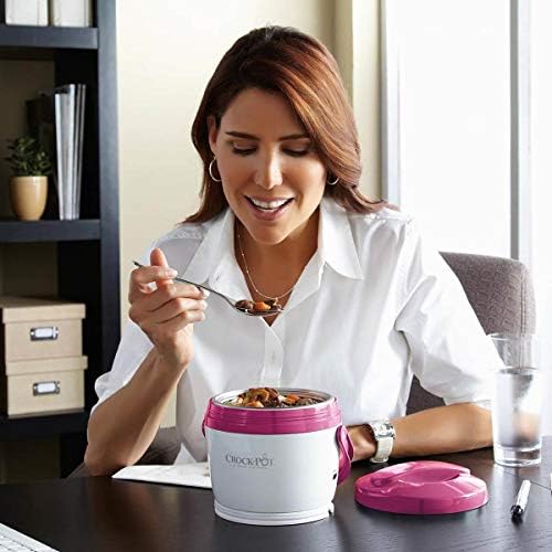 Crock-Pot Lunch Crock Portable Food Warmer 20oz – Pink TLT8