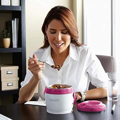 Crock-Pot Lunch Crock Portable Food Warmer 20oz – Pink TLT8