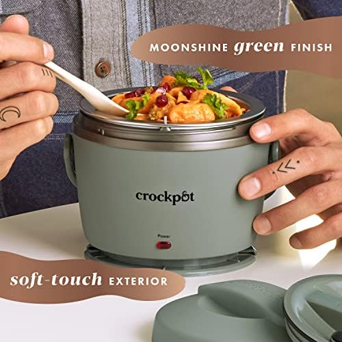Crock-Pot Portable Electric Lunch Box Food Warmer – Green 53IA