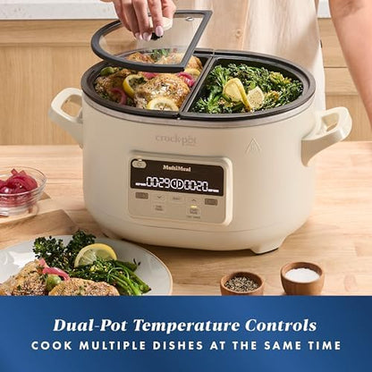 Crock-Pot MultiMeal Multicooker with Programmable Slow Cooker 8KDM