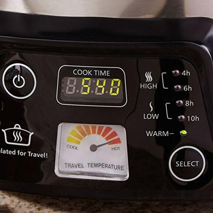 Crock-Pot Cook & Carry 6 Quart Programmable Slow Cooker CVCM