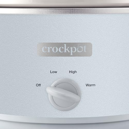 Crock-Pot 4.5 Quart Manual Slow Cooker – Macaroon Blue AOBX