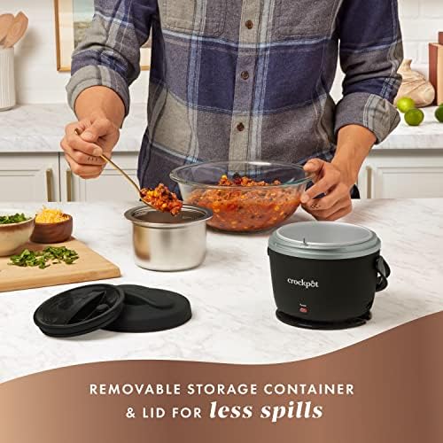 Crock-Pot Electric Lunch Box Food Warmer 20oz – Black EWOO