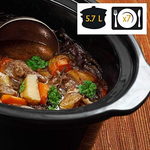 Crock-Pot Cook & Carry 6 Quart Portable Slow Cooker ASP0