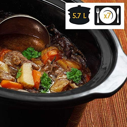 Crock-Pot Cook & Carry 6 Quart Portable Slow Cooker ASP0