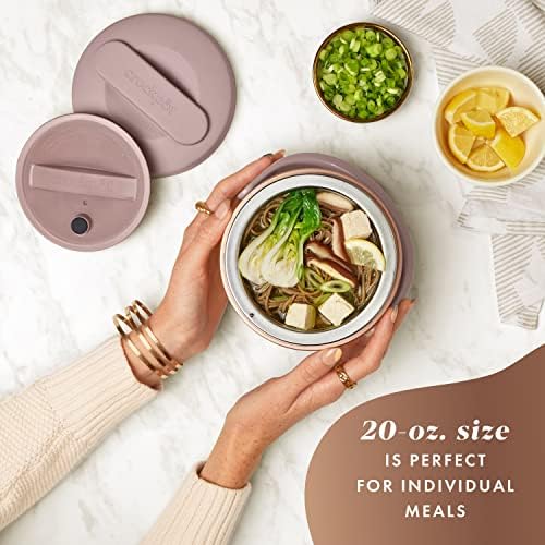 Crock-Pot Electric Lunch Box Food Warmer 20oz – Blush Pink XJIB