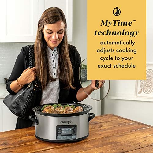 Crock-Pot MyTime 6 Quart Programmable Slow Cooker AMQ7