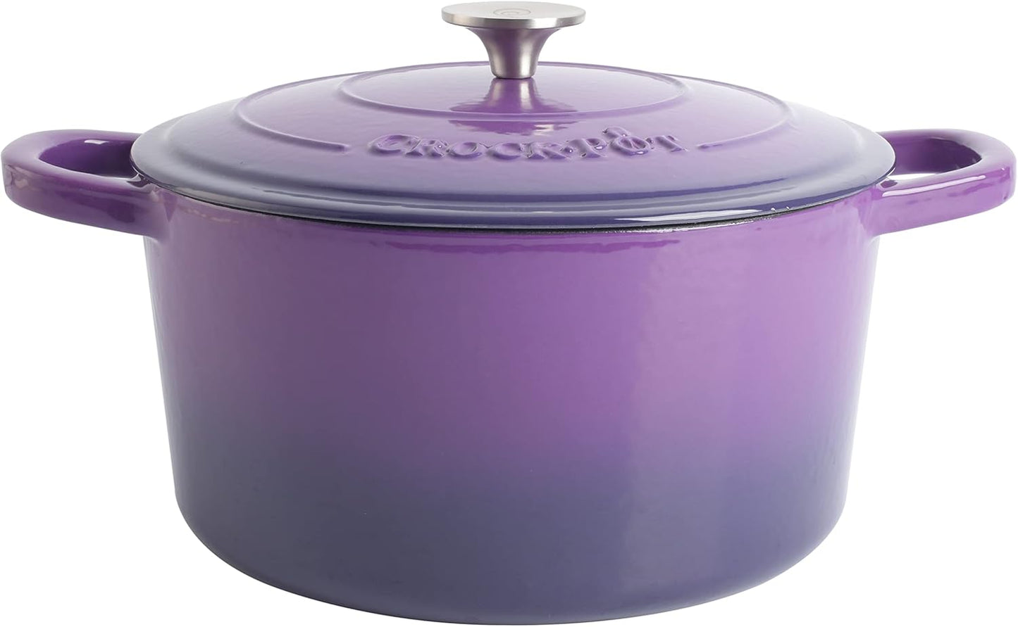Crock-Pot 3 Quart Enameled Cast Iron Dutch Oven – Aqua Y5X7