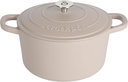 Crock-Pot 3 Quart Enameled Cast Iron Dutch Oven – Aqua Y5X7