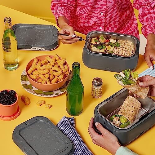 Crock-Pot Portable Electric Lunch Box Food Warmer 28oz DQ6H