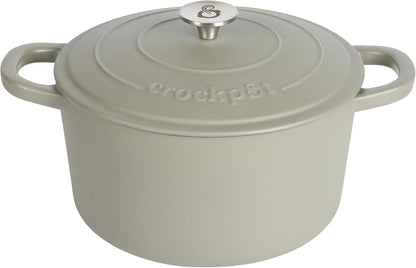 Crock-Pot 3 Quart Enameled Cast Iron Dutch Oven – Aqua Y5X7