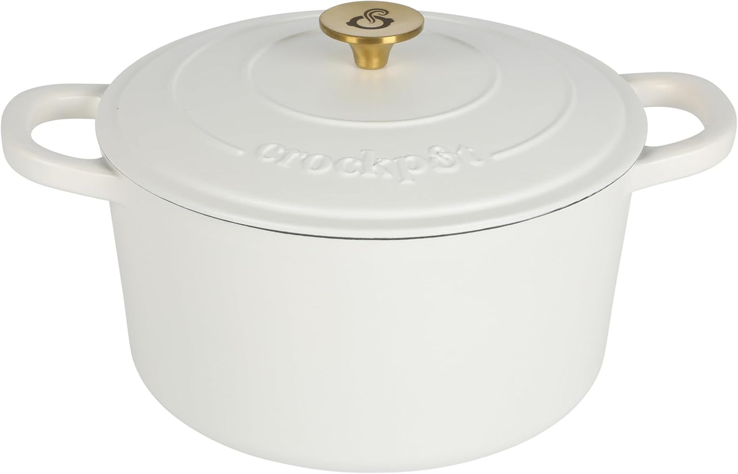 Crock-Pot 3 Quart Enameled Cast Iron Dutch Oven – Aqua Y5X7