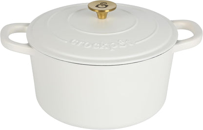 Crock-Pot 3 Quart Enameled Cast Iron Dutch Oven – Aqua Y5X7