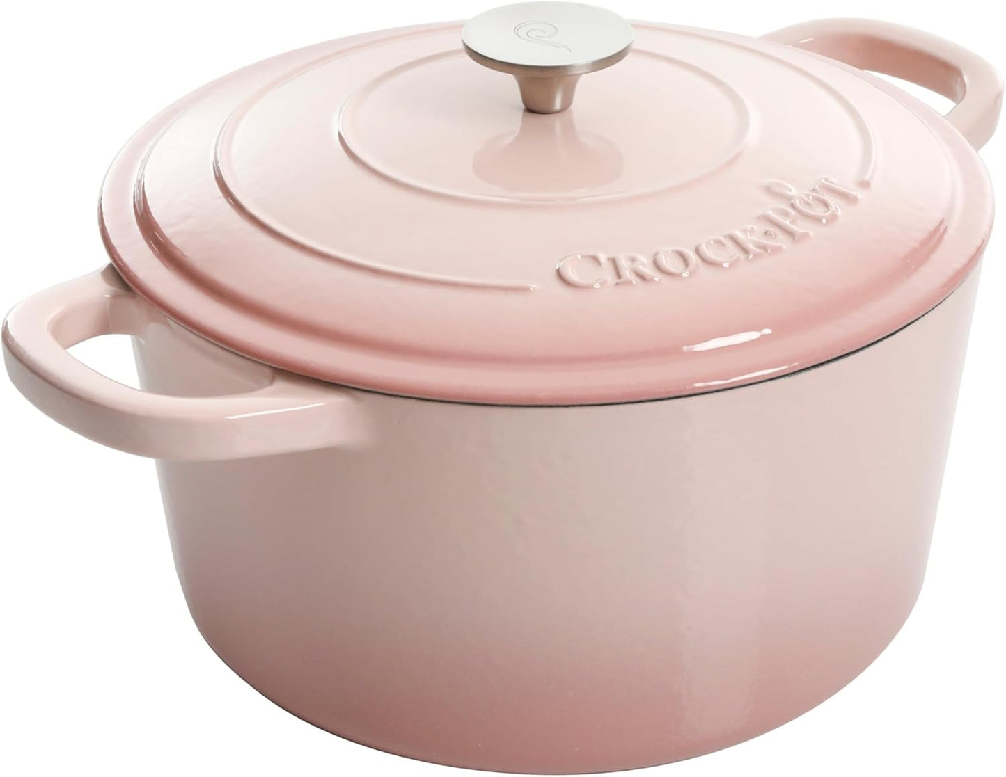 Crock-Pot 3 Quart Enameled Cast Iron Dutch Oven – Aqua Y5X7