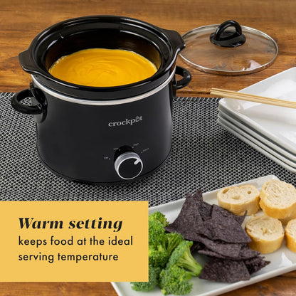 Crock-Pot 2 Quart Mini Slow Cooker – Classic Compact Cooker C12G